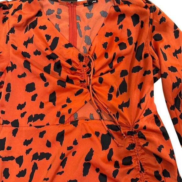 Fashion Nova Women's 2XL Animal Print Mini Dress Party Cocktail - Picture 2 of 12